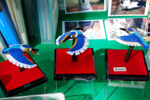 井の頭公園アートマーケッツ［アイ・カワ・ロボ］カワセミ親子がいっぱい！