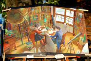 井の頭公園アートマーケッツ［黒猫と庭］メルフェンに優しさがあふれる