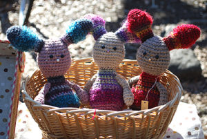 井の頭公園アートマーケッツ［あみぐるみ］悪猫、吉ジョージ、イノガッシー