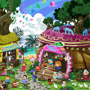 井の頭公園アートマーケッツ［芳川 暢洋］まるで遊園地的なワールド！