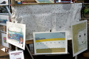 井の頭公園アートマーケッツ［SAI］台湾からイラスト・ルーキー来る