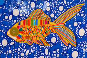 井の頭公園アートマーケッツ［中村十三生］まるでステンドグラス！