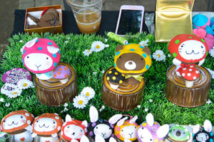 井の頭公園アートマーケッツ［NANCY STYLE］お顔が可愛いキャラたち