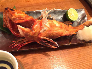 吉祥寺［魚真］キンキの塩焼きは最高です。しかも2,380円は安い！