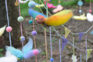 井の頭公園アートマーケッツ［にじのことりや］風を感じましょ！