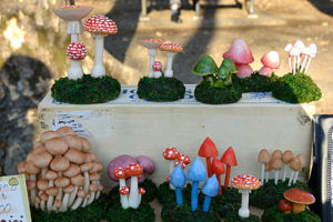 井の頭公園アートマーケッツ［aiai］粘土きのこがリアルで可愛い