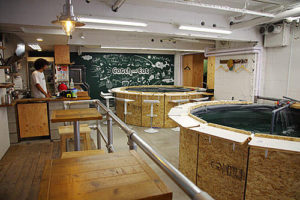 吉祥寺「つりぼりカフェ」釣った魚はお店で調理してもらい食べられます