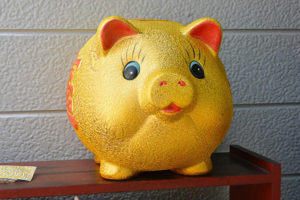 井の頭公園・七井橋通り［おもしろ雑貨店⑥］つぶらな瞳のブタ・カエルさん