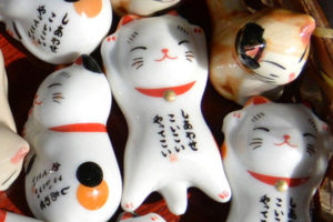 井の頭公園・七井橋通り［おもしろ雑貨店⑦］ネコとパンダの箸置き